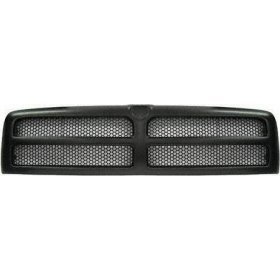 Paintable Black Grille Grill 94-02 Dodge Ram Pickup Truck 94 95 96 97 98 99 00 01 02 1994 1995 1996 1997 1998 1999 2000 2001 2002 Paint to Match
