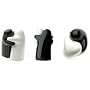 "LOVE AND HUGS" SALT & PEPPER SHAKER SET *GREAT GIFT IDEA FOR FRIENDS, LOVED ONES, WEDDING, ETC"
