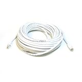 50FT 350MHz UTP Cat5e RJ45 Network Cable - White
