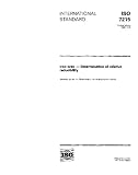 ISO 7215:1995, Iron ores -- Determination of relative reducibility