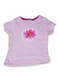 Cool Island - Girls Short Sleeved Crew Neck Tee, Lt. Pink