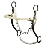 Reinsman Shanked Rope Side Pull Hackamore