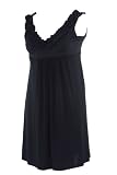 Black Ruffle Trim Dress