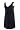 Black Ruffle Trim Dress - Size 20