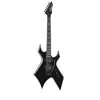 B.C. Rich Dark Arts Warlock Electric Guitar, Onyx