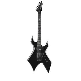 B.C. Rich Dark Arts Warlock Electric Guitar, Onyx by 