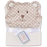 Ivory Bear Hooded Baby Blanket