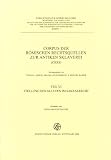 Produkt-Bild: Corpus der r&ouml;mischen Rechtsquellen zur antiken Sklaverei (CRRS), Tl.6 : Stellung des Sklaven im Sakralrecht (Forschungen Zur Antiken Sklaverei - Beihefte)