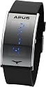 APUS Gamma Silver-Blue Montre LED Tr&egrave;s L&eacute;ger