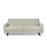 Orbit Convertible Sofa Color: Linen