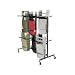 Chair Caddy/Checkerette Garment Storage, 67w x 33 1/4d x 70h, Dark Brown (NLP84) Category: Folding and Stacking Carts and Dollies