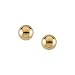 14K Yellow Gold Children's Ball Earrings