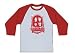 Beatles 'Yeah' powder blue and red baseball jersey
