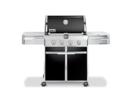 Weber 1711001 Summit E-420 Propane Gas Grill, Black