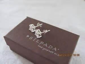 SILPADA DESIGNS #P1304 NOBLE EARRINGS STERLING SILVER