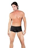 1st Fantasies Male Power BLACK Satin Pouch Short