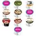 10 Winter Variety K Cup Pack - Includes Santa's White Christmas, Gingerbread, Chocolate Fudge Cake, Italian Rum, Maple Sleigh, Winterfest, Tiramisu, Creme Burle, Chocolate Mint and Other Winter Flavors