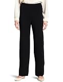 Jones New York Women's Wideleg Pant, Jet Black, Large