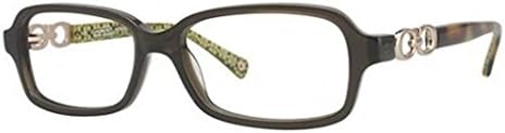 Coach Virginia Eyeglasses HC6018 5033 Dark Tortoise Demo Lens 51 15 135
