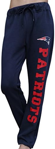Sport Wings Womens New England Patriots Fans Sporty Pajamas Pants - Dark Blue (Size: XL)