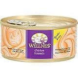 Wellness Adult Chicken Canned Cat Food, 1 Case of 24, 5.5 oz. Cans
