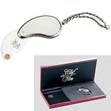 Clef du Vin Pocket Wine Tasting Tool (Brushed Steel
