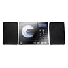Dual Vertical 150 Kompaktanlage (CD/MP3/WMA-Player, UKW-Tuner, USB, SD-Kartenslot) Schwarz
