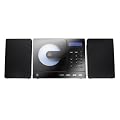 Dual Vertical 150 Kompaktanlage (CD/MP3/WMA-Player, UKW-Tuner, USB, SD-Kartenslot) Schwarz