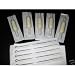 (25) COUNTS OF 7-ROUND SHADER PRE-STERILIZED TATTOO NEEDLES WITH MATCHING (25) DISPOSABLE TUBES (5/8")