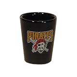 Pittsburgh Pirates Black Shot Glass