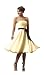 Knielanges Elegantes Cocktailkleid, Farbe gelb von Astrapahl