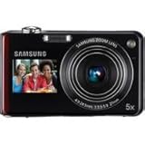 Samsung TL210 DualView 12.4 MP Digital Camera with 5X Optical Zoom (Red)