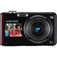 Samsung TL210 DualView 12.4 MP Digital Camera with 5X Optical Zoom (Red)