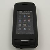 Rubber Black Hard Case for Verizon LG Voyager VX10000