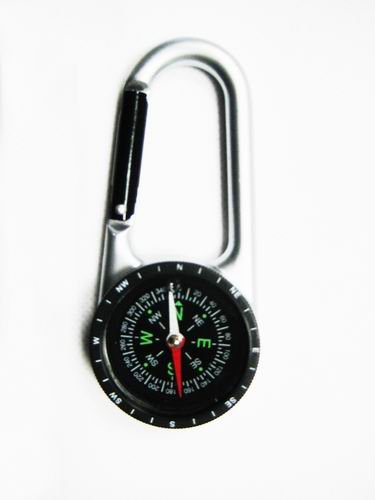 (Price/piece)(Price/piece)Precise Carabiner Compass, keychain Tool