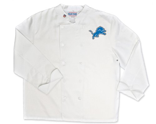 Tailgate 29 Chef NFL Detroit Lions Classic Chef Coat (X-Large)