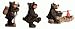 Camping Bear Figure Magnets 3-pc Set
