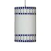 A19 PM20301 Borders One Light Pendant Finish: Cobalt Blue, Bulb Type: Fluorescent