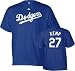 Los Angeles Dodgers Matt Kemp Name and Number T-Shirt - Small