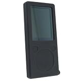 Silicone Skin Case for Microsoft Zune 4GB / 8GB, Black