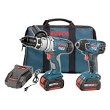 Bosch 18v 2-Tool Litheon™ Combo Kit W/2 Fat Packs