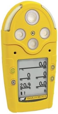BW Technologies Gas Alert Micro 5 Series CH4, NO2 &amp; VOC Rechargeable