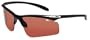Bolle Warrant Sunglasses (Shiny Black, Polarized Sandstone)