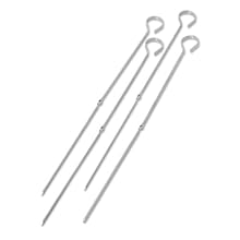 Farberware Professional 12-Inch Stainless Steel Skewers, Set of 4