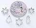 Mini Snowfall Cookie Cutter Set ( 5 ) ina tin