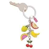 AUTHENTIC COACH ENAMEL FRUIT KEYFOB KEYCHAIN CHARM