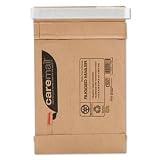 New-Caremail 1143419 - Caremail Rugged Padded Mailer, Side Seam, 6 x 8 3/4, Light Brown, 25/Carton - CML1143419