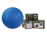 Cando Inflatable Exercise Ball – 26 inches – Green – Retail Box, Item- 30-1803B