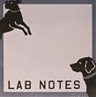"Lab Notes" Black Lab Sticky Notes