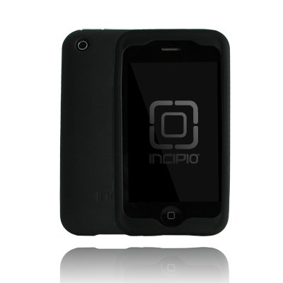 Incipio dermaSHOT Silicone Case for iPhone 3G (Black)